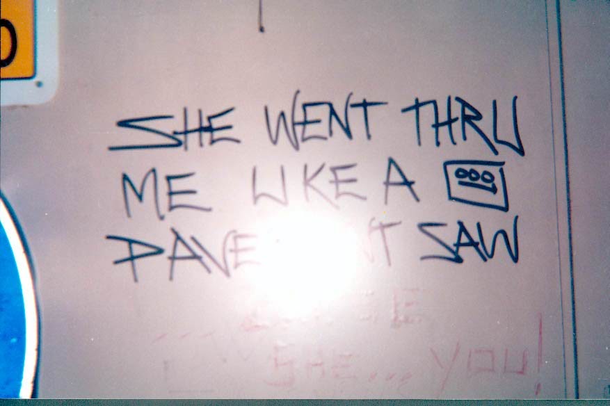 she went through me like a pavement saw